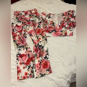 Flower Pant set